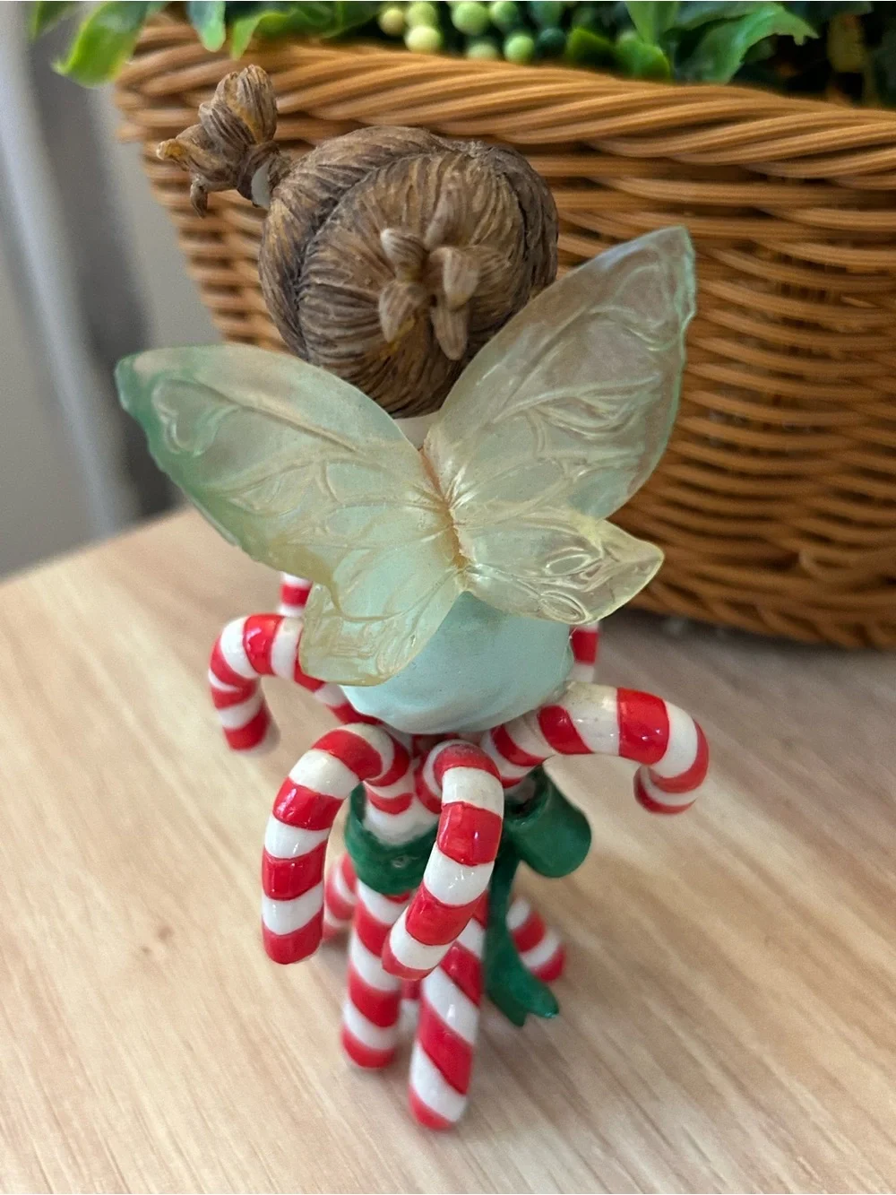 My little kitchen fairies 2003 “ candy cane fairie “ 113347 enesco Christmas